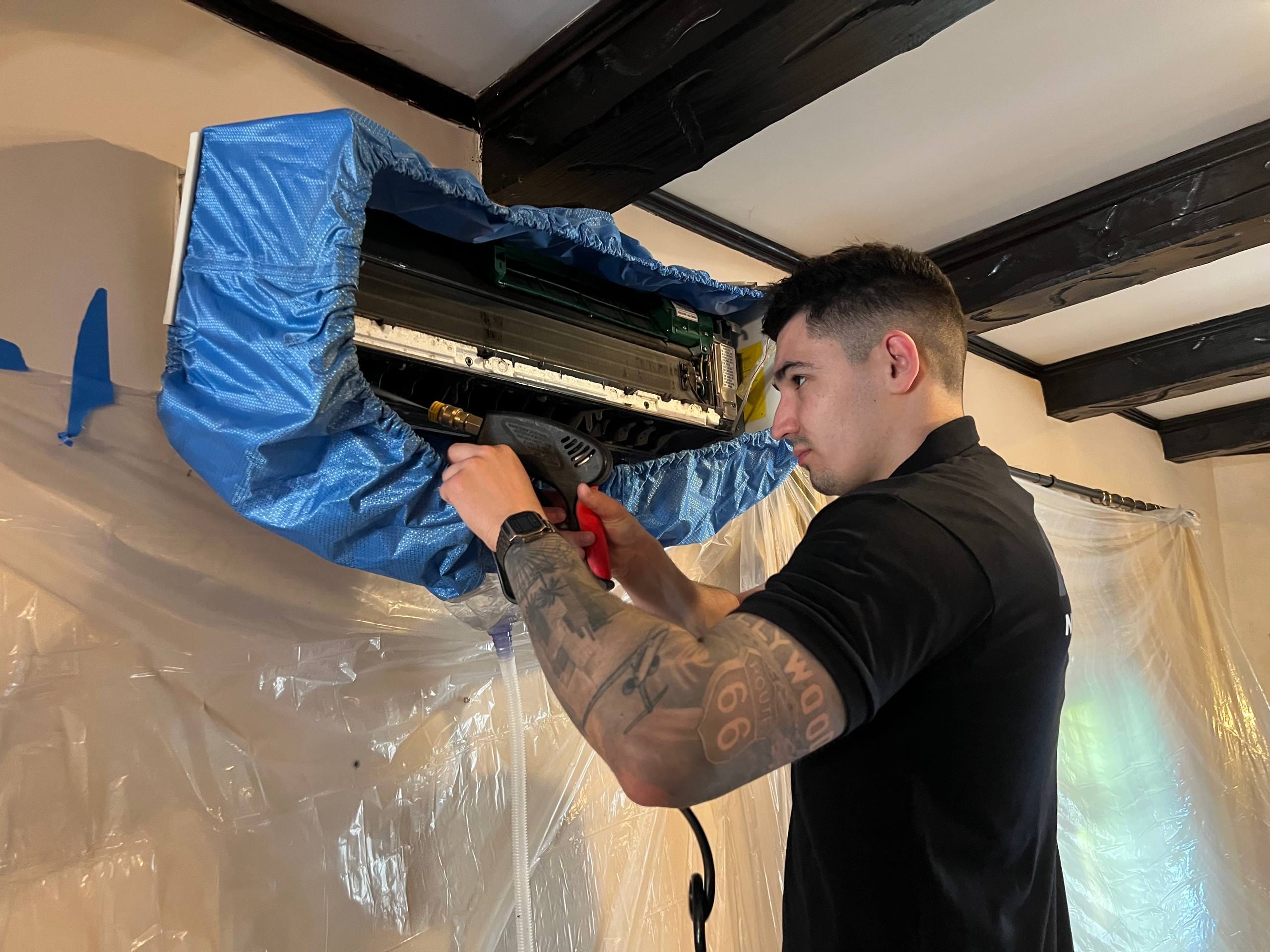 Mini-Split & Cassette Unit Deep Cleaning Includes