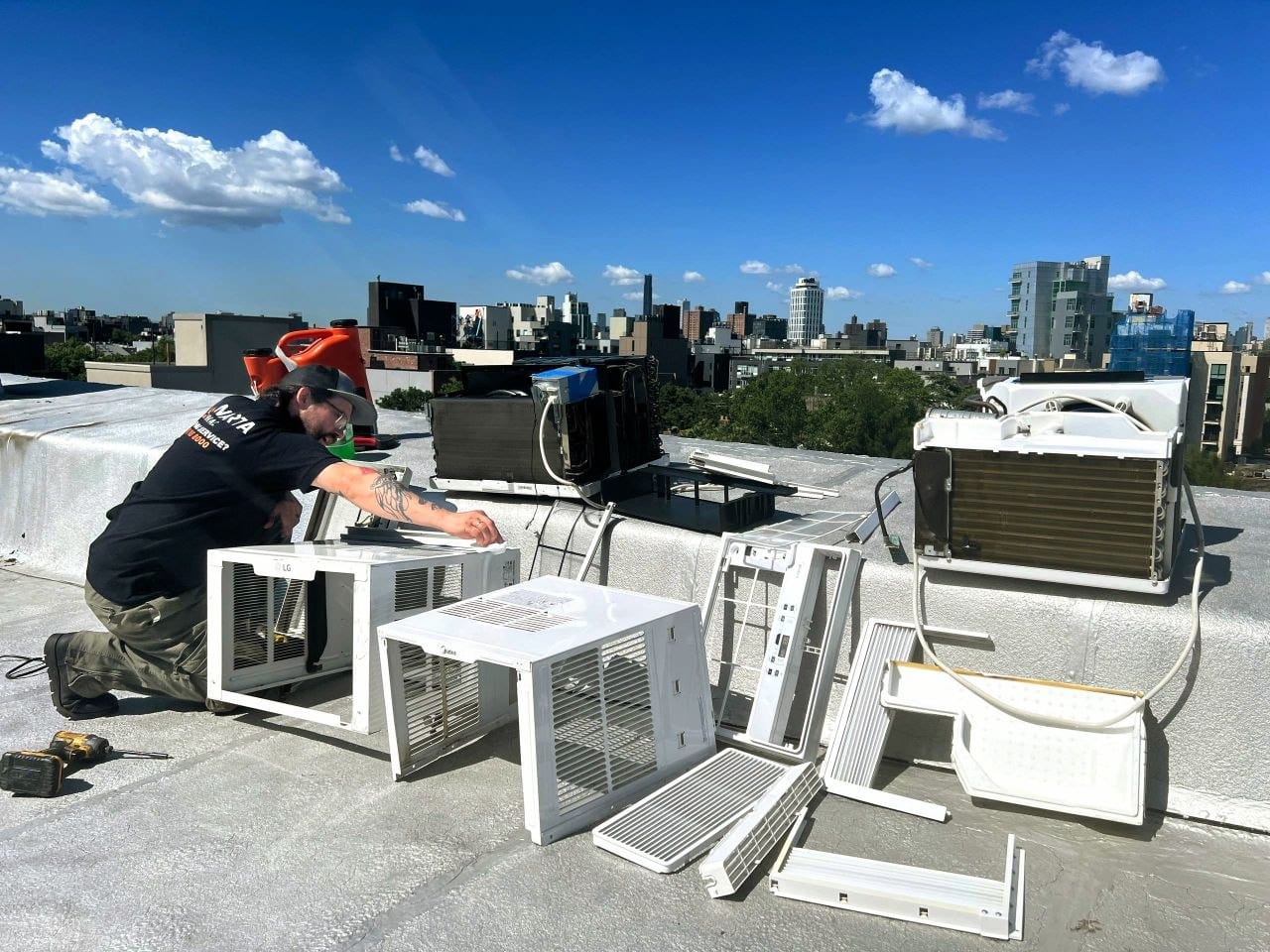 Window AC Unit Deep Cleaning Includes